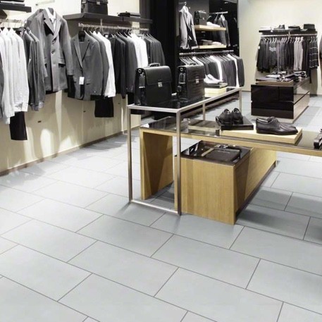 Retail location with commercial tile | Design Waterville