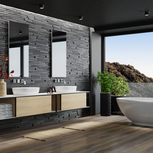 Bathroom mirror | Design Waterville