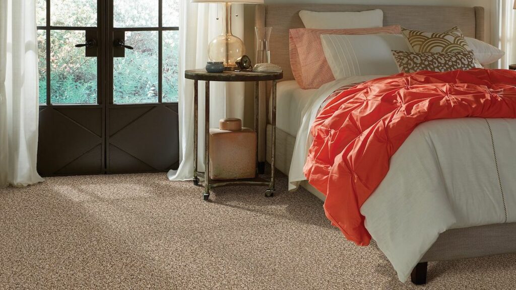 Bedroom carpet flooring | Design Waterville